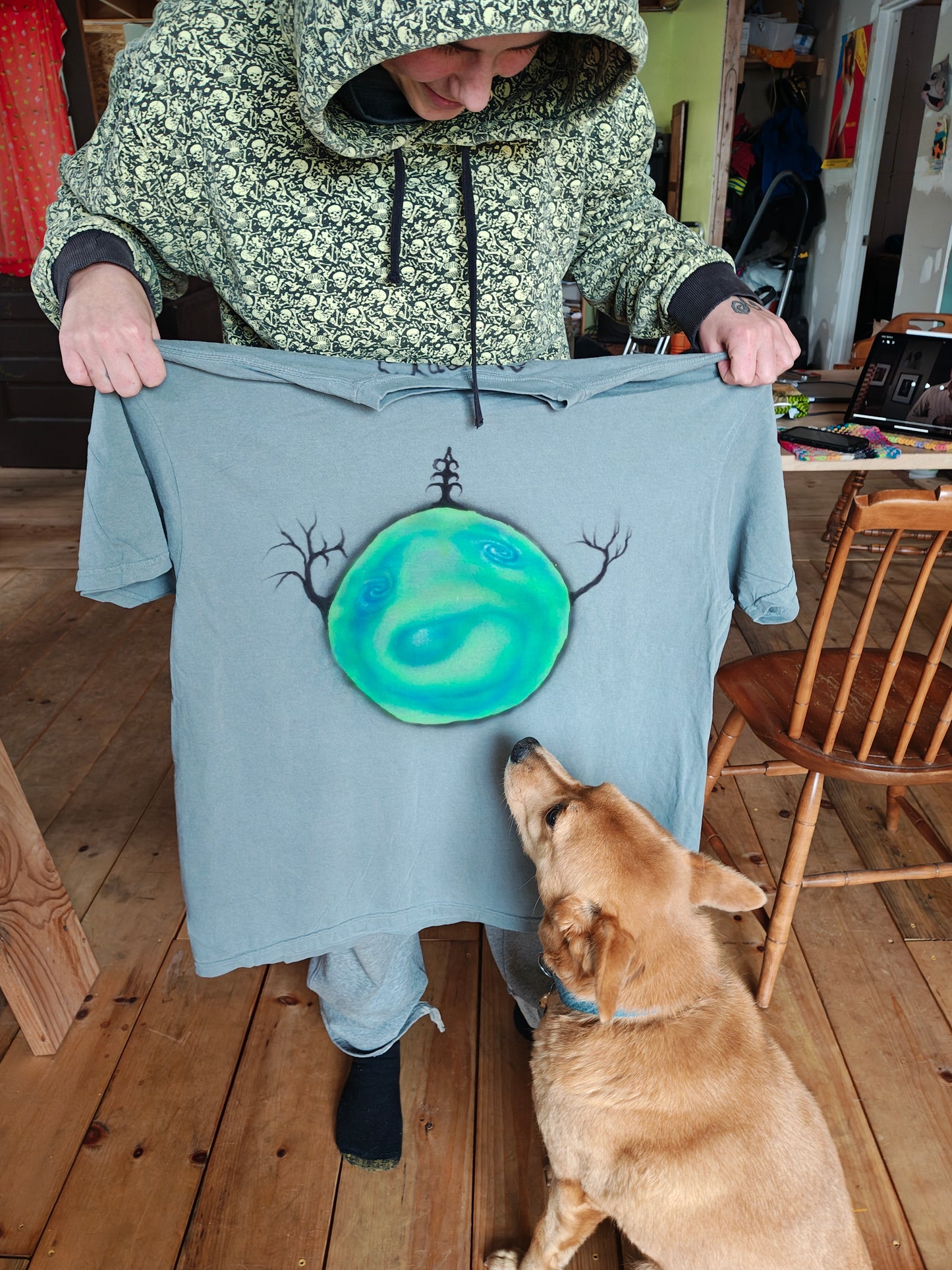 "EARTH 3050" size 2XL