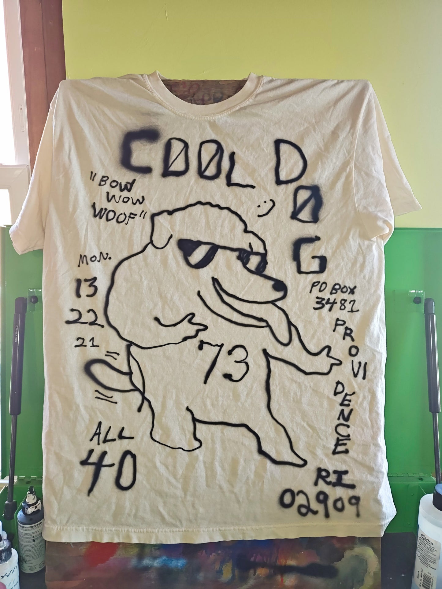 COOL DOG BOOTLEG TEE size XL