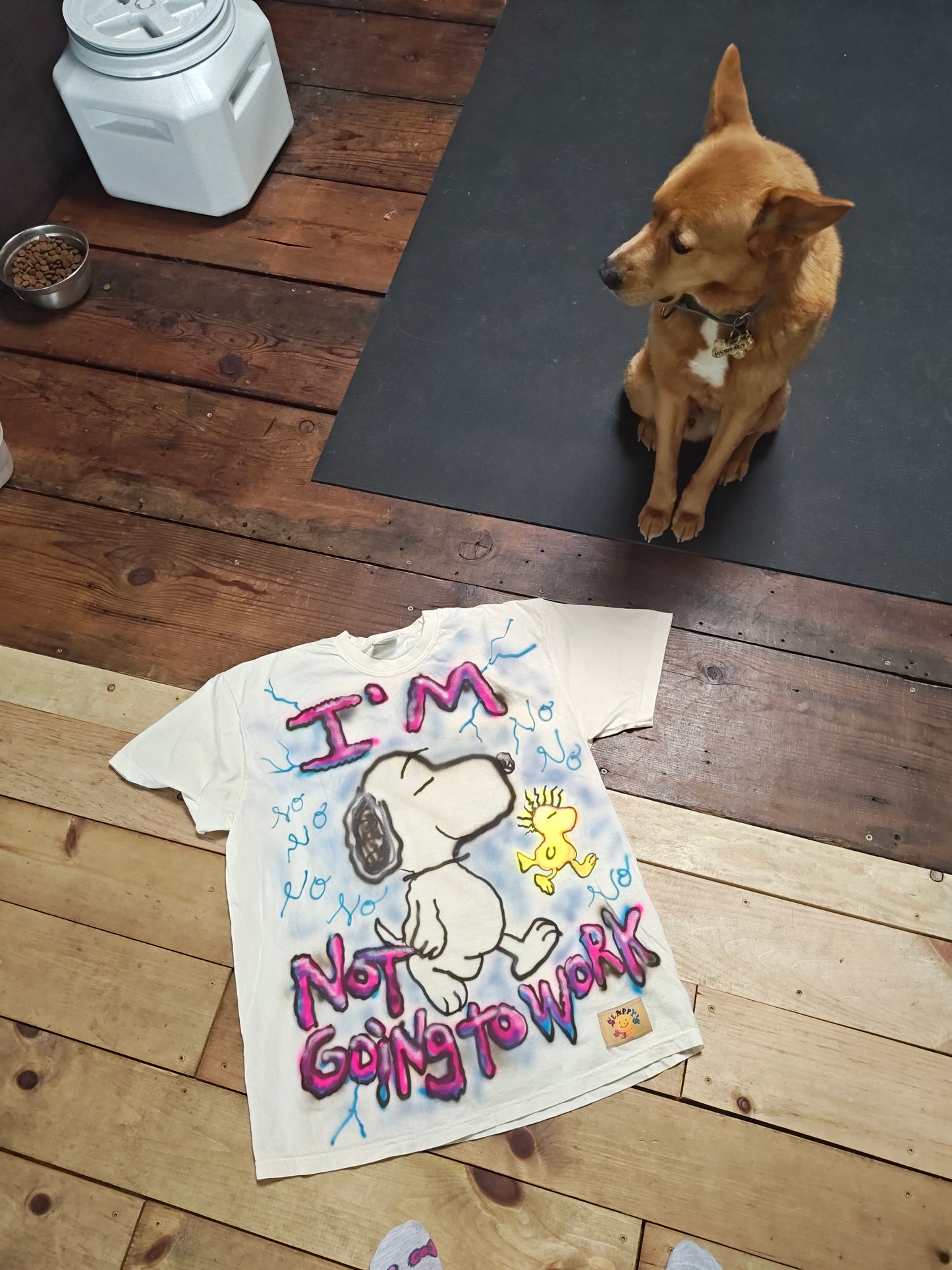 I'M NOT GOING TO WORK size xl