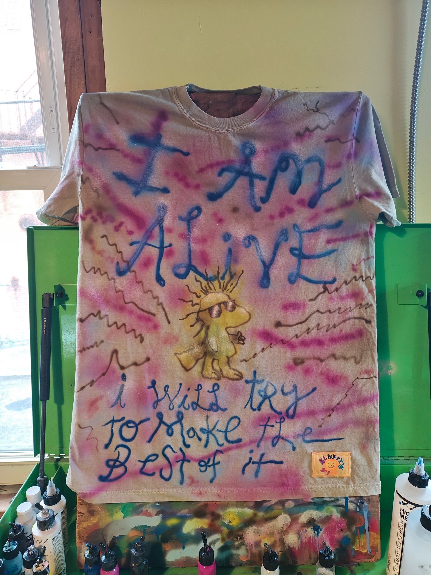 "I AM ALIVE" size large