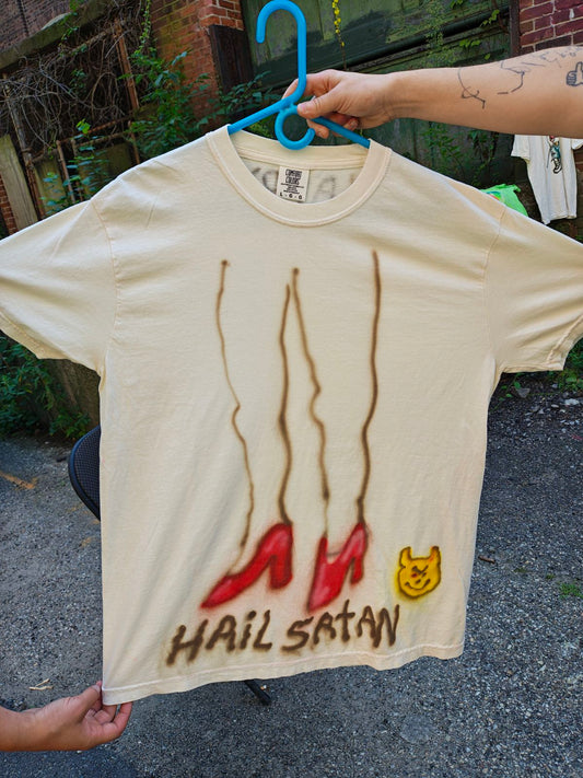 HAIL SATAN tee LARGE