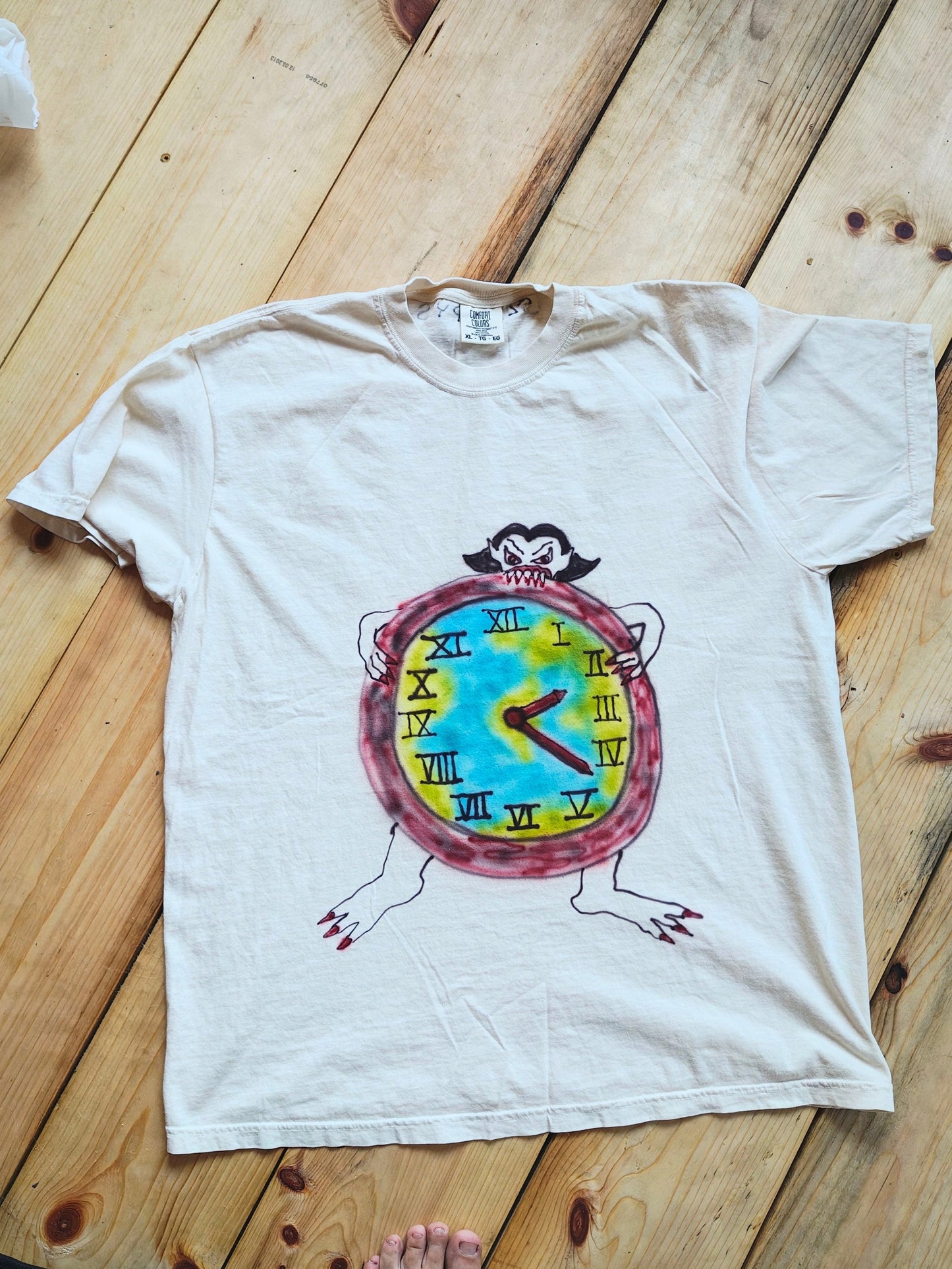 "INTERNATIONAL CLOCK GOBLIN" size XL