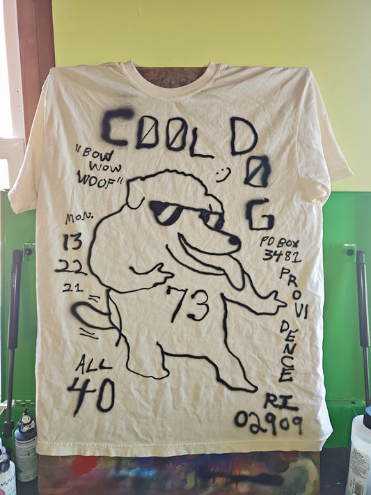 COOL DOG BOOTLEG TEE size XL