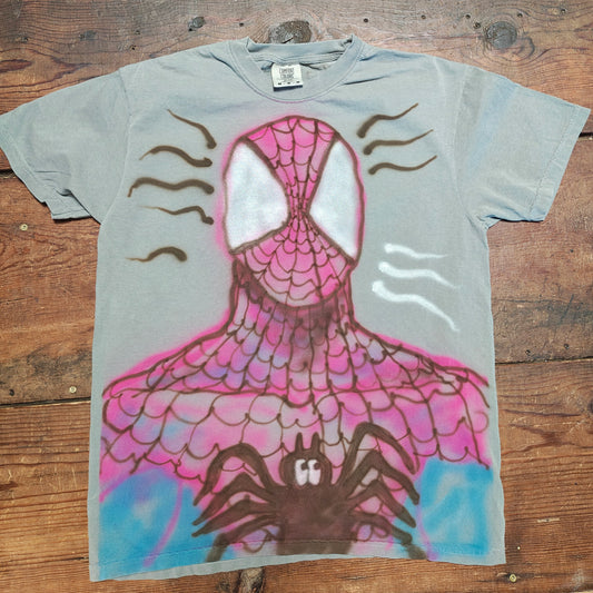 KINDA PINK SPIDERMAN size MEDIUM