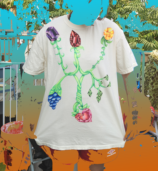 GEM TREE tee, X-LARGE