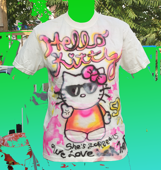 HELLO KITTY; she's gorgeous we love her MEDIUM