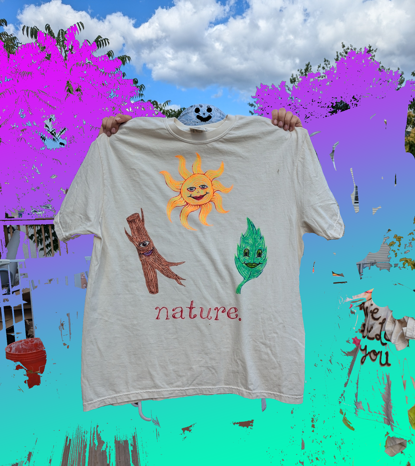 NATURE.... PERIOD tee XL