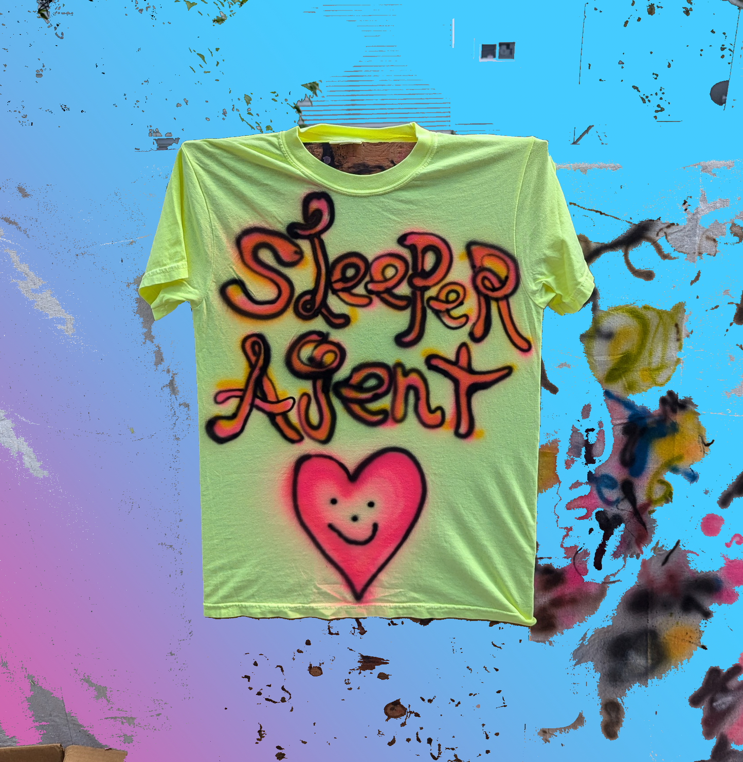 SLEEPER AGENT tee SMALL